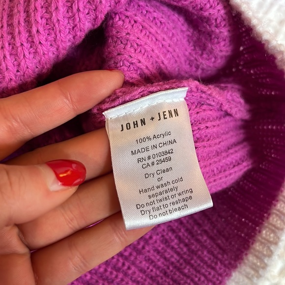 John + Jenn Hot pink Sweater - Picture 5 of 5